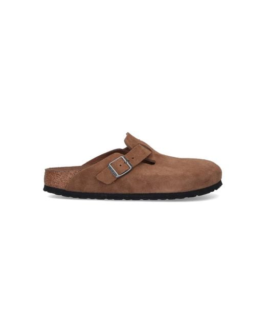 Birkenstock Brown Mules Boston
