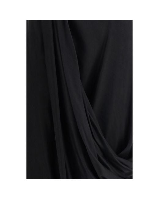 Maison Margiela Black Copper Midi Skirt