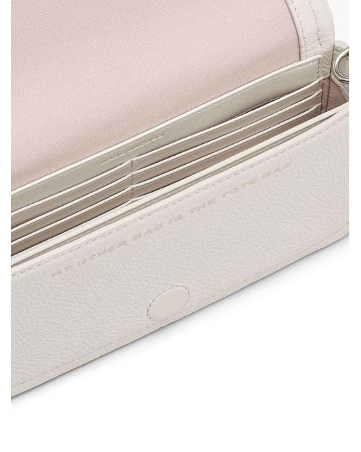 Marc Jacobs White Crossbody Bag Cow Leather (Bos Taurus) Handbags