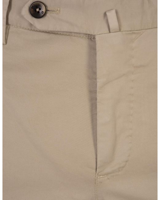 PT01 Natural Stretch Cotton Classic Trousers for men