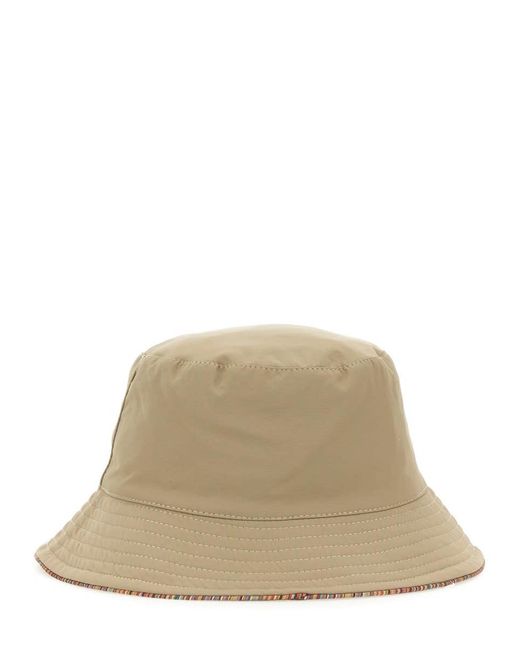 Paul Smith Natural Reversible Bucket Hat