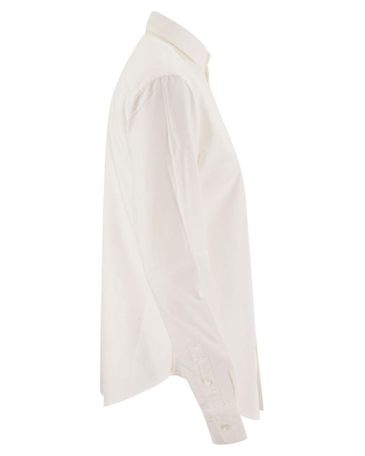 Polo Ralph Lauren White Classic-Fit Oxford Shirt