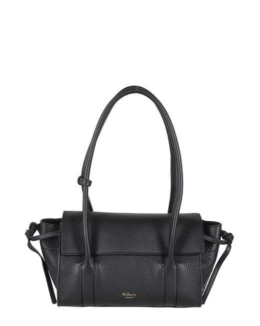 Mulberry Black Mini Soft Bayswater Heavy Grain