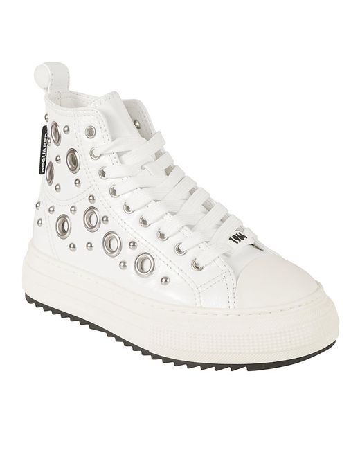 DSquared² White Berlin Sneakers