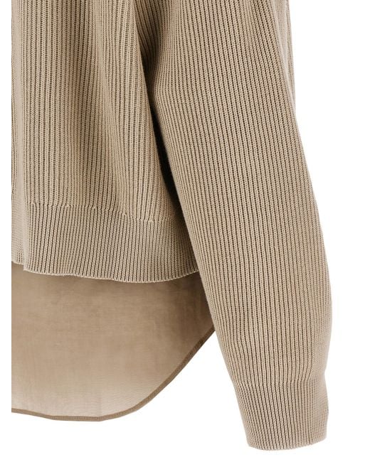 Brunello Cucinelli Natural Chic Knitwear For