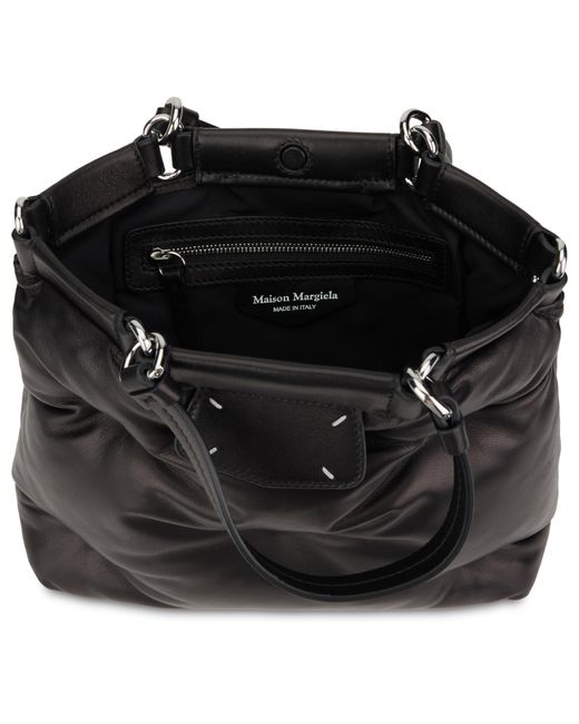 Maison Margiela Black Tote Bag Glam Slam Calfskin
