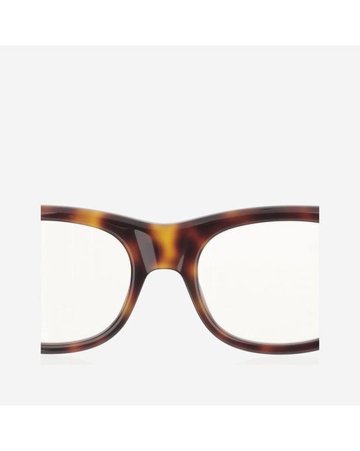 Saint Laurent Brown Romy Glasses Acetate. Nylon Sunglasses