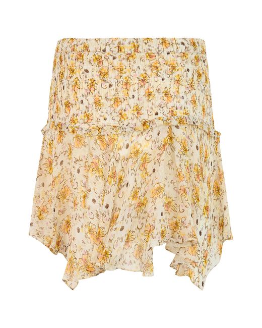 Isabel Marant Natural Skirt Light-Ecru/Ecru Viscose