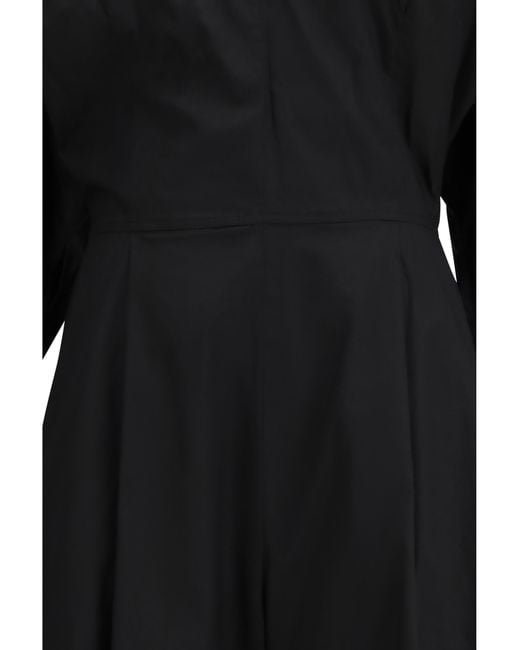 Thelatest Black Jumpsuit Drew Cotton Jumpsuits