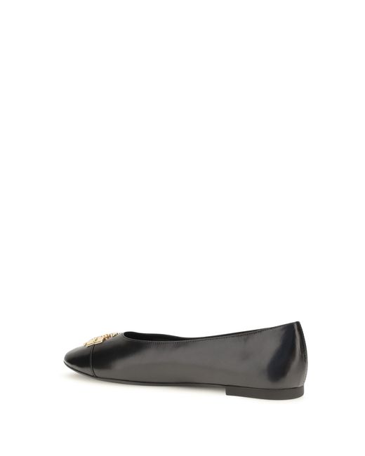 Tory Burch White Ballerina Flats Charlie Shoes