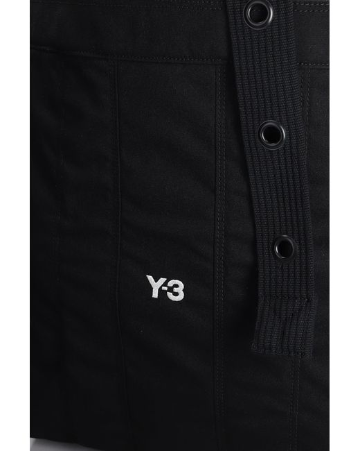 Y-3 Tote In Black Polyester for men