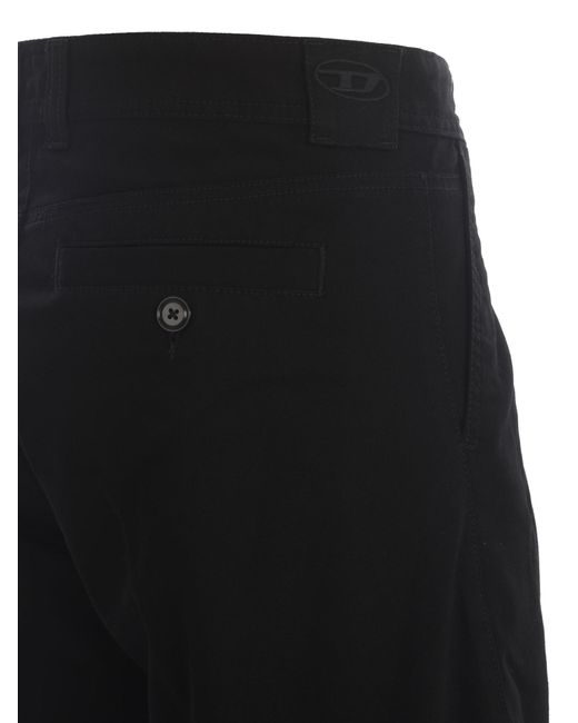 DIESEL Black Trousers "p-arthur" for men