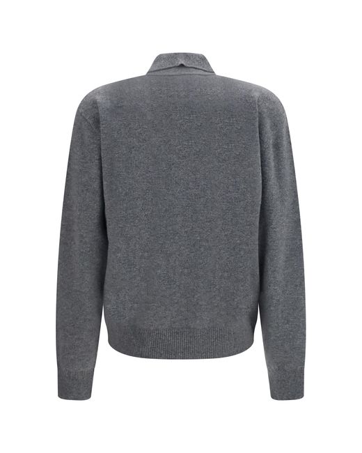 Rohe Gray Ballantyne Argyle Polo T-Shirts