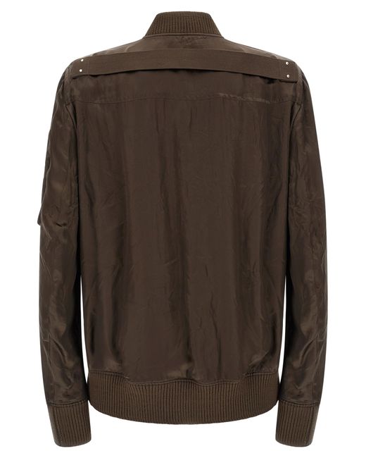 Rick Owens Brown Copper Bomber Clothing for men