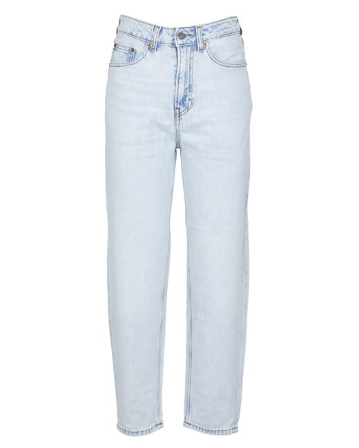 Haikure Classic Buttoned Jeans in Blue | Lyst