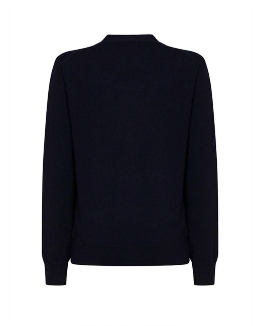 Comme des Garçons Blue Cardigan Wool Cardigans
