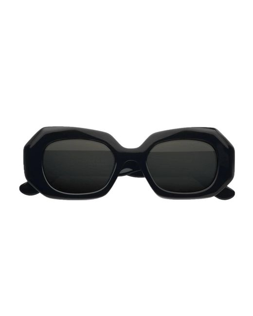 Emmanuelle Khanh Black Dixie Bio-Naylon Sunglasses