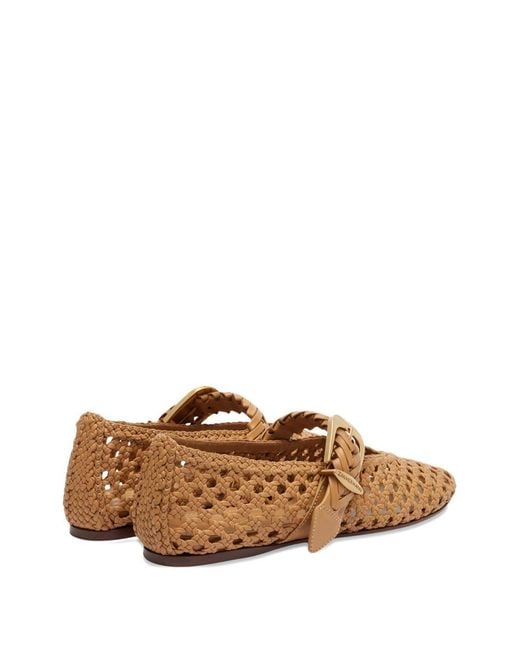 Zimmermann White Flat Shoes