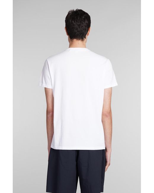 Aspesi Silenzio T-shirt In White Cotton for men