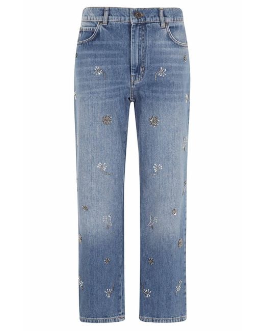 Weekend by Maxmara Blue Manetta Cotone Jean