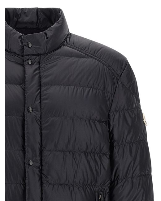 Moncler Gray Selves Down Jacket Polyamide Jacket, Parka, Casual for men