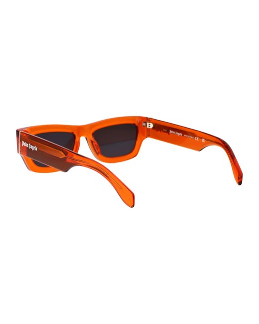 Palm Angels Orange Auberry Sunglasses