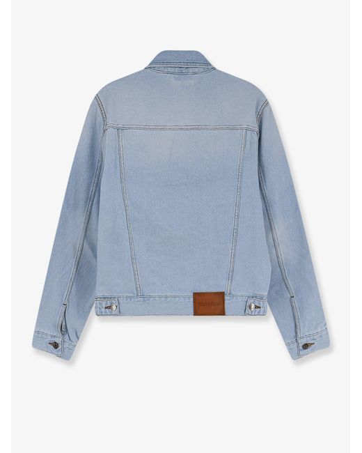 Walk In Paris Blue Postman Denim Jacket for men