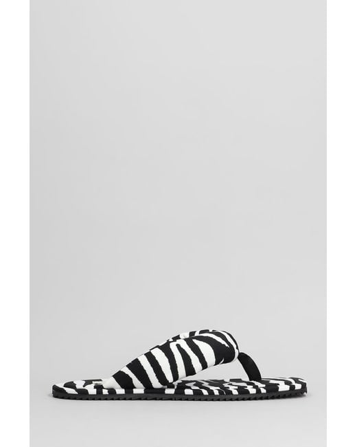 The Attico Black Indie Flats