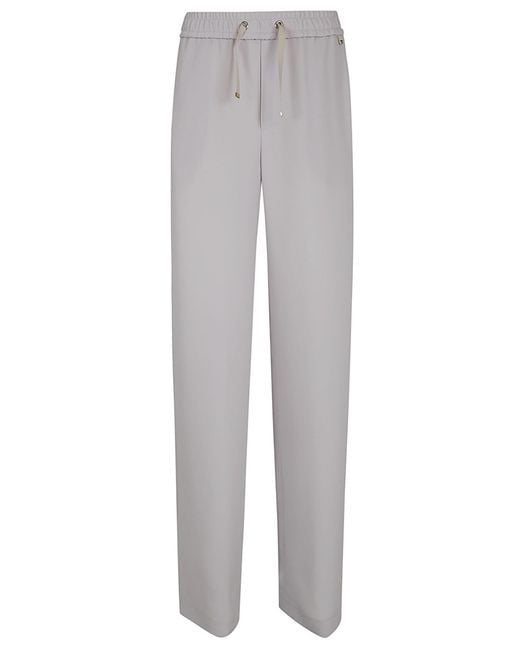 Herno Gray Pants Pantaloni