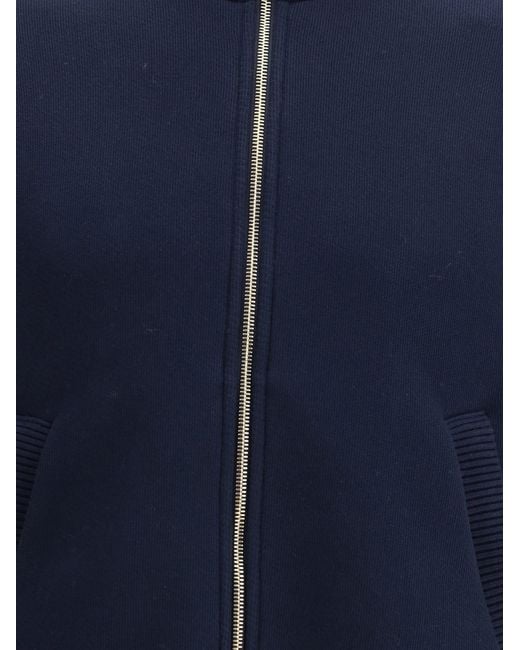 Thom Browne Blue Bomber Jacket for men
