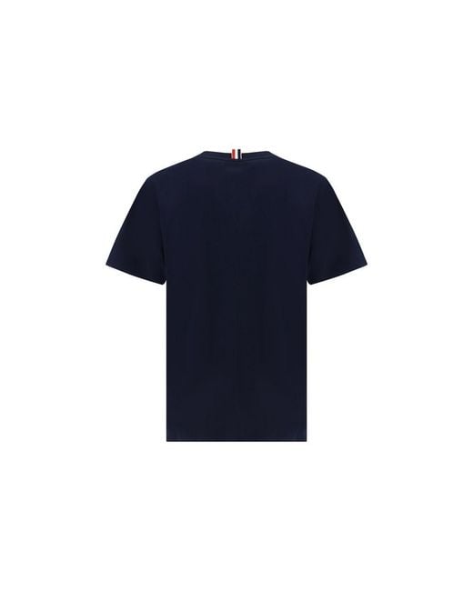 Thom Browne Blue T-shirt - 3 for men