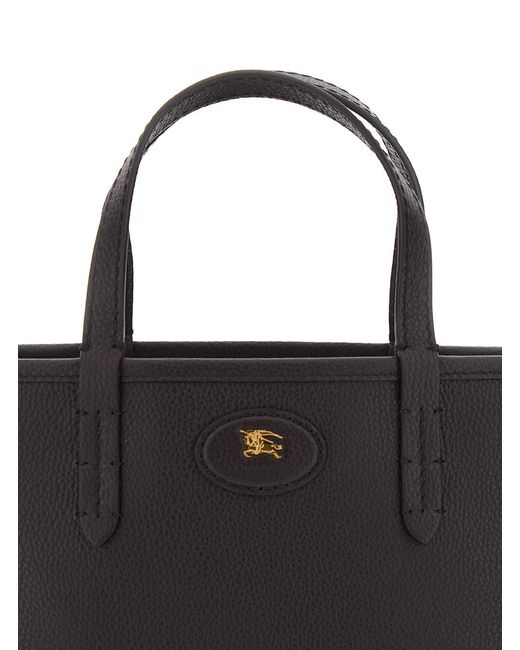 Burberry Black Tote Bag, Leather Calf Bags