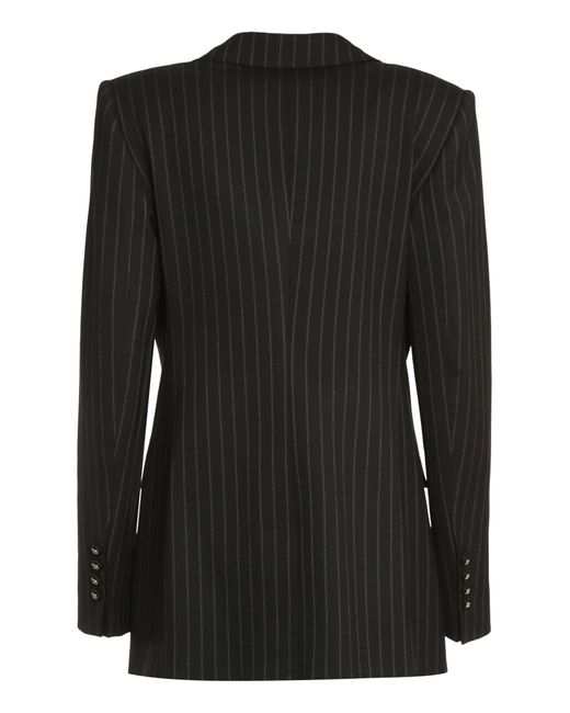 Dolce & Gabbana Black Single-Breasted One Button Jacket