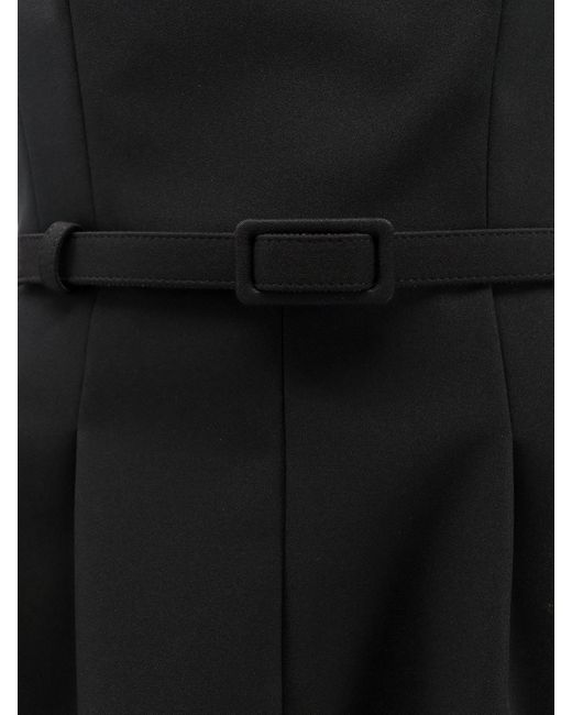 【関税&送料込】Max Mara Voghera Satin Suit Max Mara Voghera Satin Suit in Black | Lyst