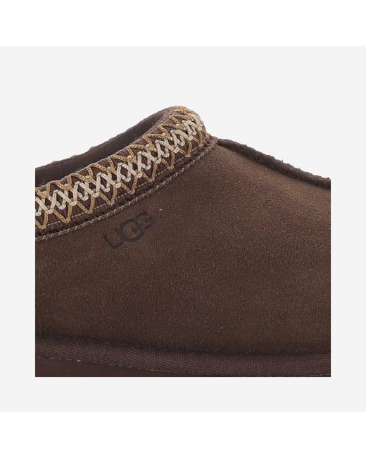 Ugg Brown Tasman Ii Suede Mules