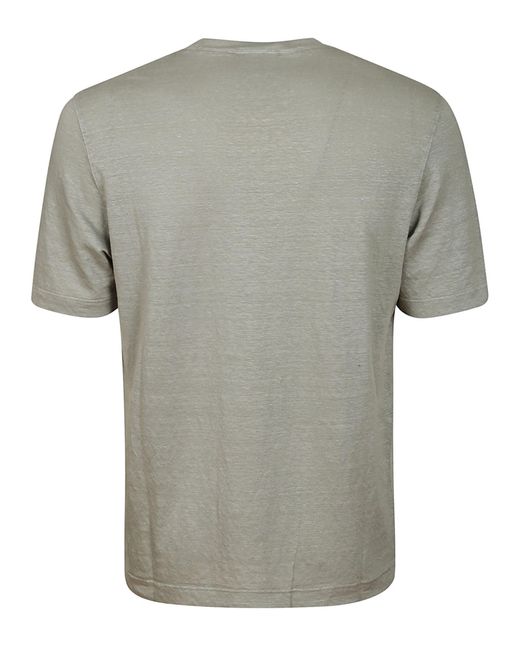 FILIPPO DE LAURENTIIS Gray Tshirt Ss for men