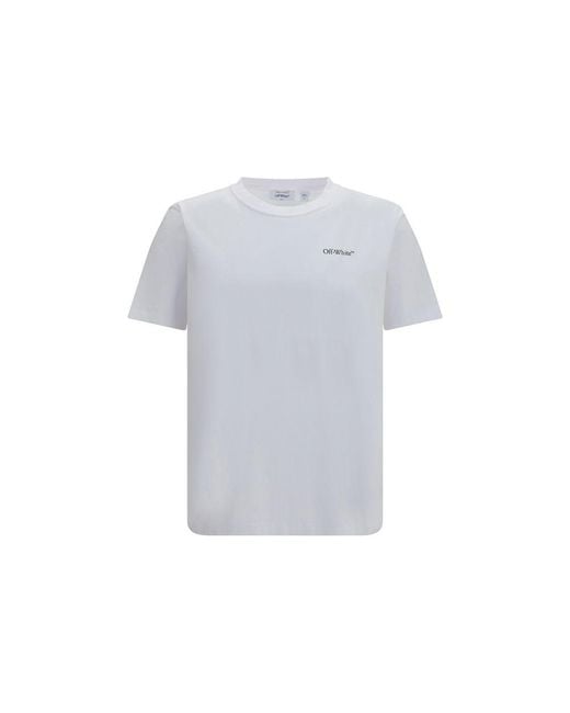 Off-White c/o Virgil Abloh Gray Cotton T-Shirt for men