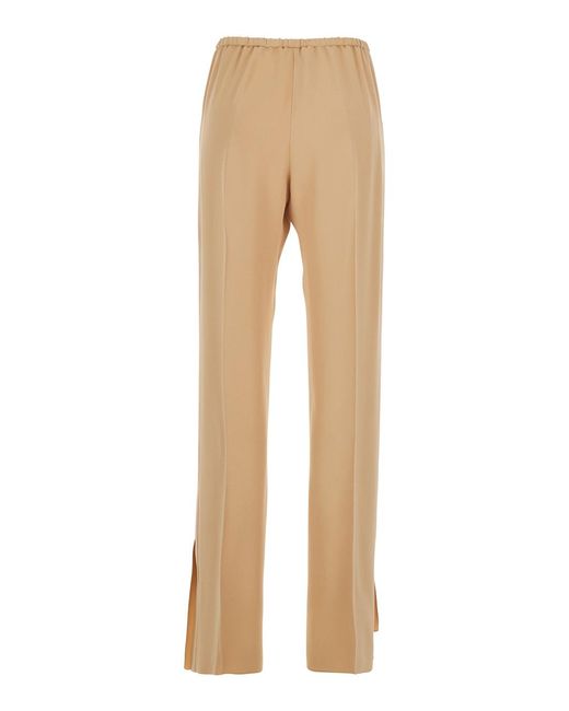Forte_forte Natural Elasticated Waist Pants