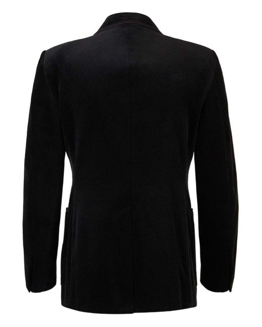 Tom Ford Black Blazer Dyllan Cotton; Lining: Cupro Jacket for men