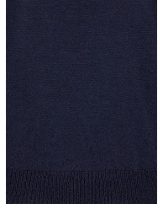 Le Plain Blue Crewneck Sweater for men