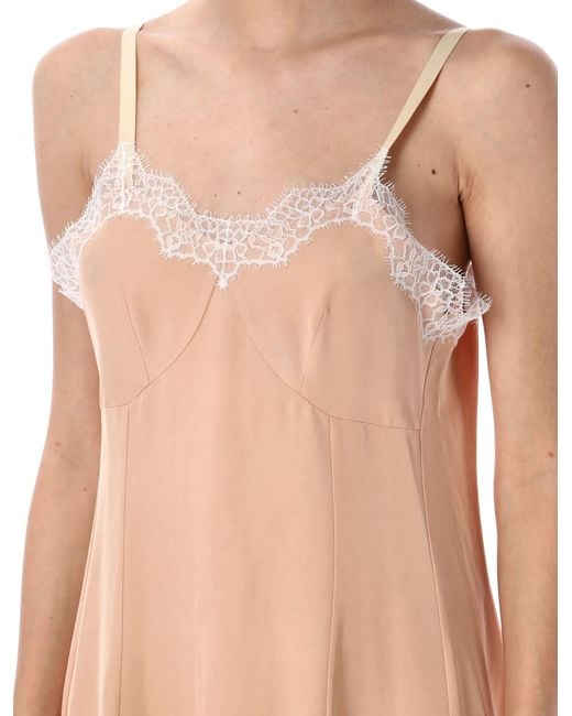 Carven Natural Lingerie Dress
