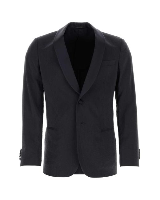 Giorgio Armani Black Jackets And Vests for men