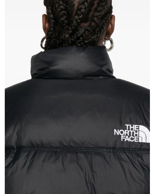 The North Face Black Cropped Puffer Jacket