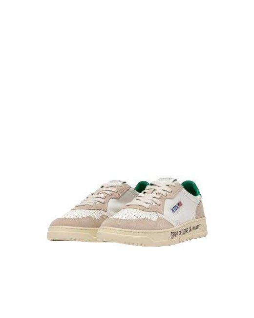 Autry Natural Medalist Low Sneakers