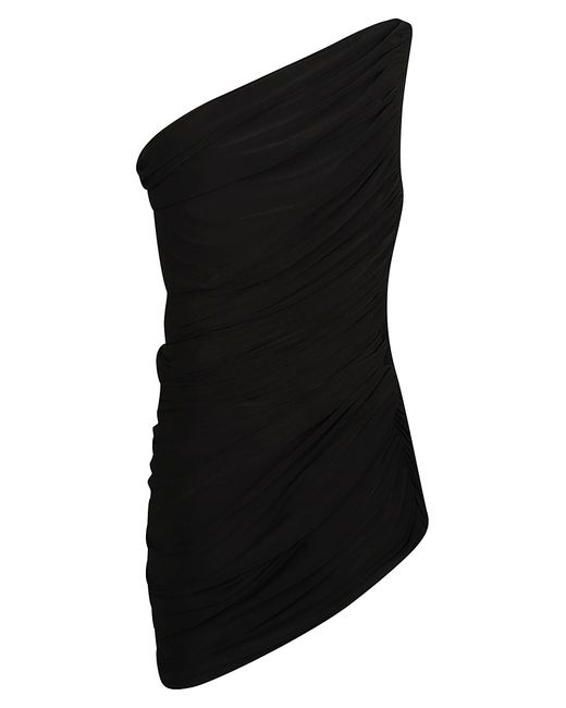 Norma Kamali Black Diana Mini Dress