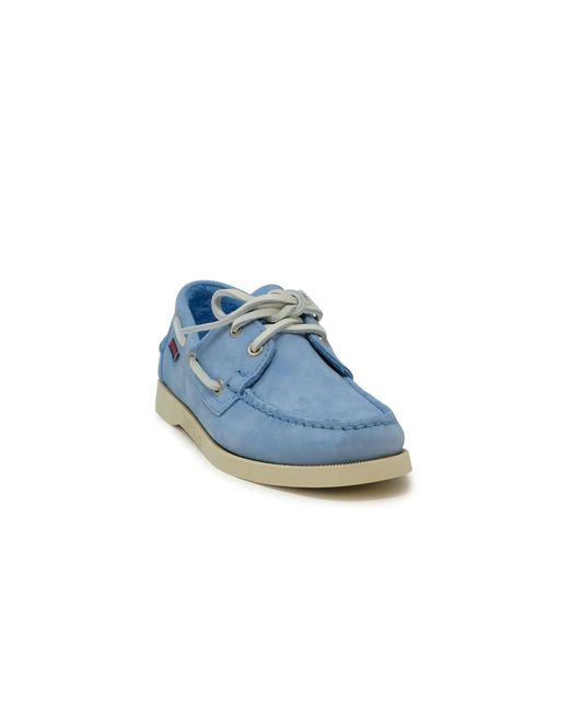 Sebago Blue 74121Sw Portland Light Nubuck Loafers
