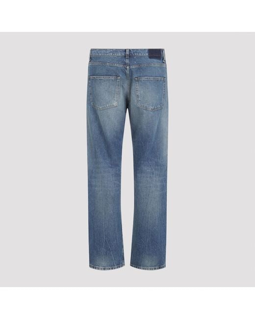 Maison Margiela Blue 5 Pockets Cotton Jeans for men