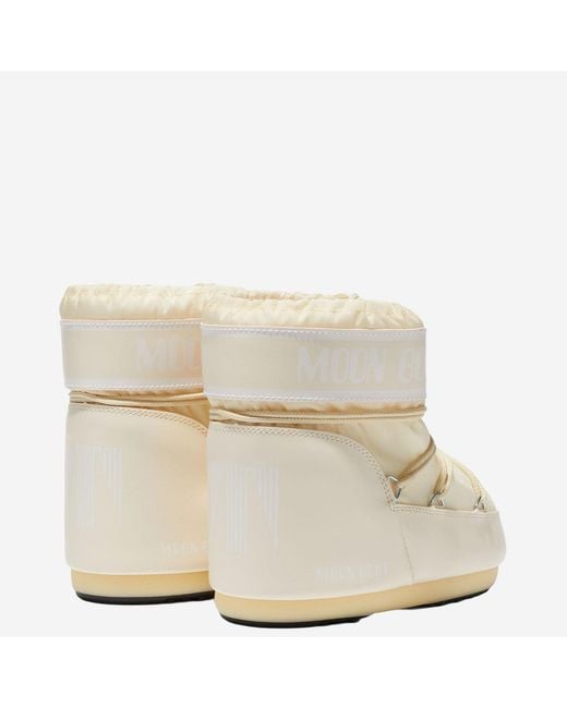 Moon Boot Metallic Icon Low Ankle Boots Polyamide