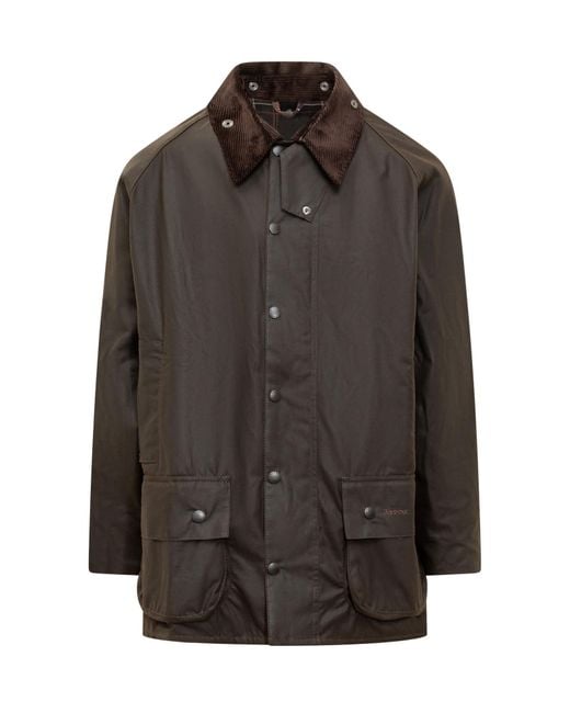 Barbour Brown Classic Beaufort Jacket for men