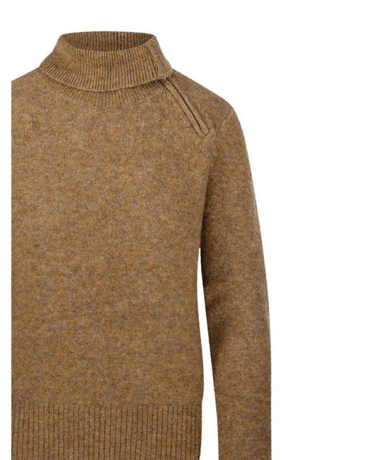 Isabel Marant Natural Odelle Knitted Jumper